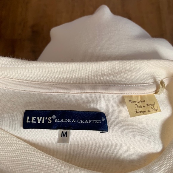 Levi’s Made & Crafted Cream Blouse - Picture 3 of 4